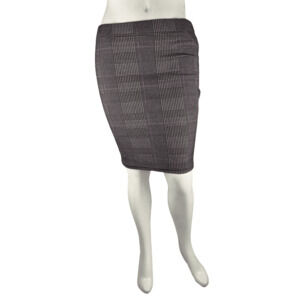 Forever 21 women's checker black skirt size 2X